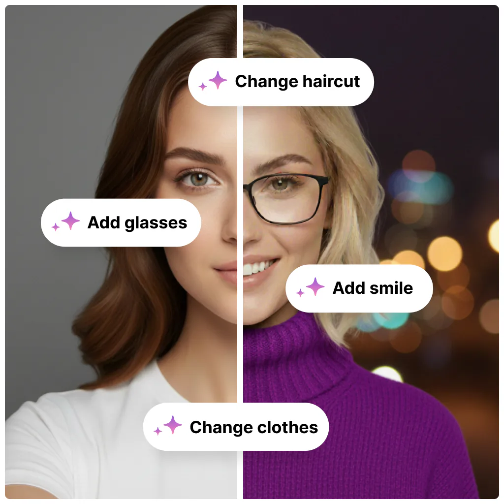 PFPMaker AI Editor interface